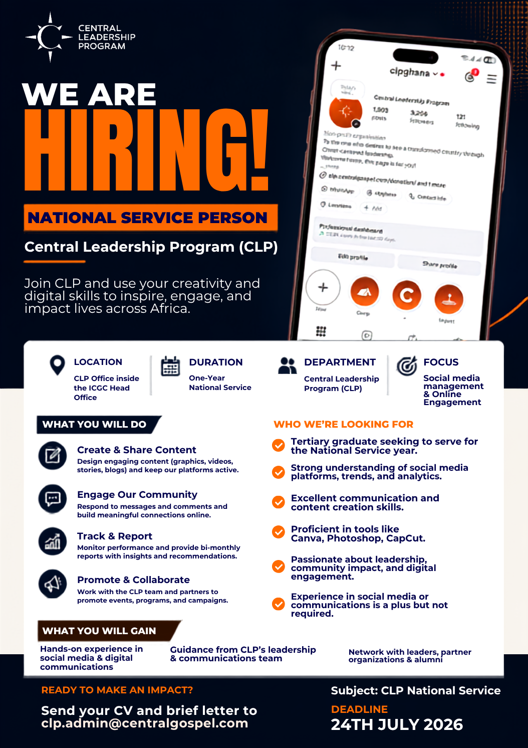 CLP National Service Person